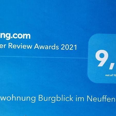 Ferienwohnung Burgblick Im Neuffener Tal Mit Sauna Und Wallbox Frickenhausen  Kültér fotó